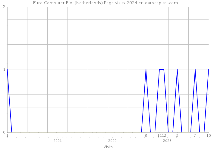 Euro Computer B.V. (Netherlands) Page visits 2024 