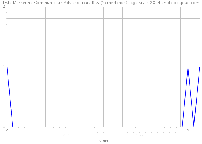 Dvlg Marketing Communicatie Adviesbureau B.V. (Netherlands) Page visits 2024 