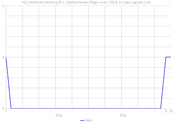 H.J. Hofstede Holding B.V. (Netherlands) Page visits 2024 