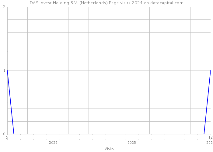 DAS Invest Holding B.V. (Netherlands) Page visits 2024 