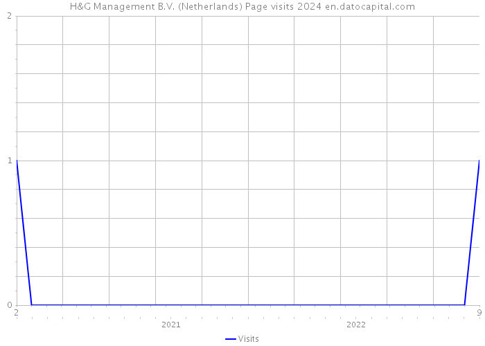 H&G Management B.V. (Netherlands) Page visits 2024 