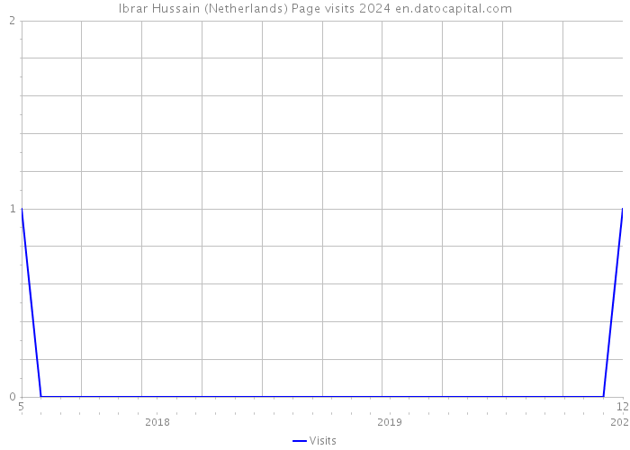 Ibrar Hussain (Netherlands) Page visits 2024 