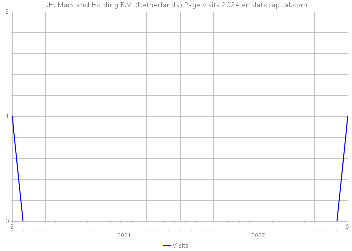 J.H. Marsland Holding B.V. (Netherlands) Page visits 2024 