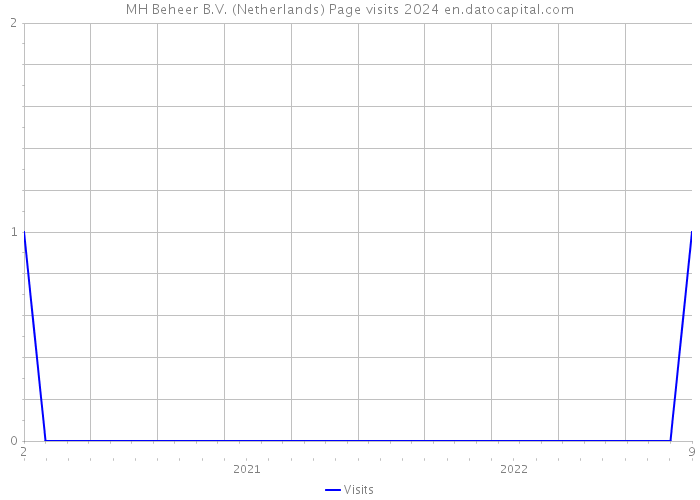 MH Beheer B.V. (Netherlands) Page visits 2024 