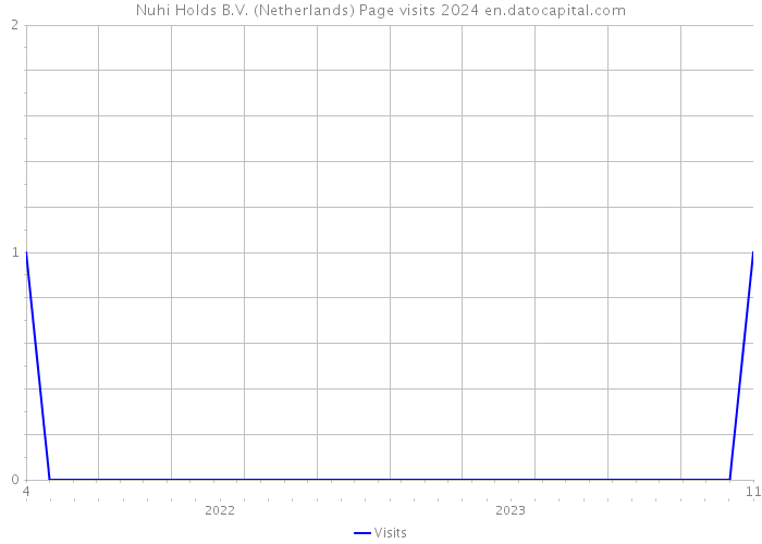 Nuhi Holds B.V. (Netherlands) Page visits 2024 
