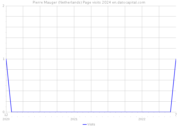 Pierre Mauger (Netherlands) Page visits 2024 