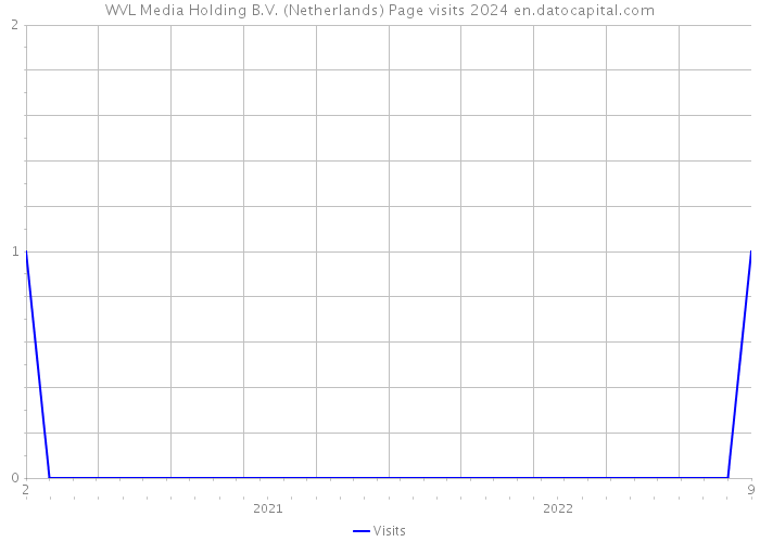WVL Media Holding B.V. (Netherlands) Page visits 2024 