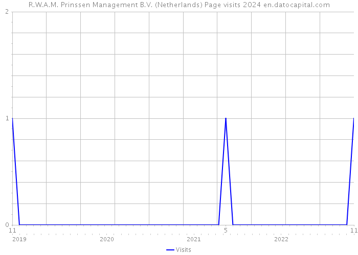 R.W.A.M. Prinssen Management B.V. (Netherlands) Page visits 2024 