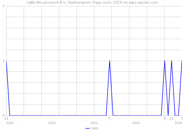 VaBa Woudrichem B.V. (Netherlands) Page visits 2024 