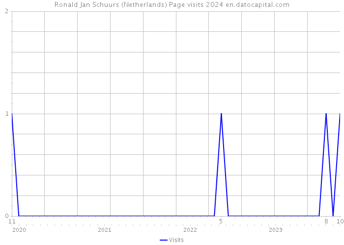 Ronald Jan Schuurs (Netherlands) Page visits 2024 