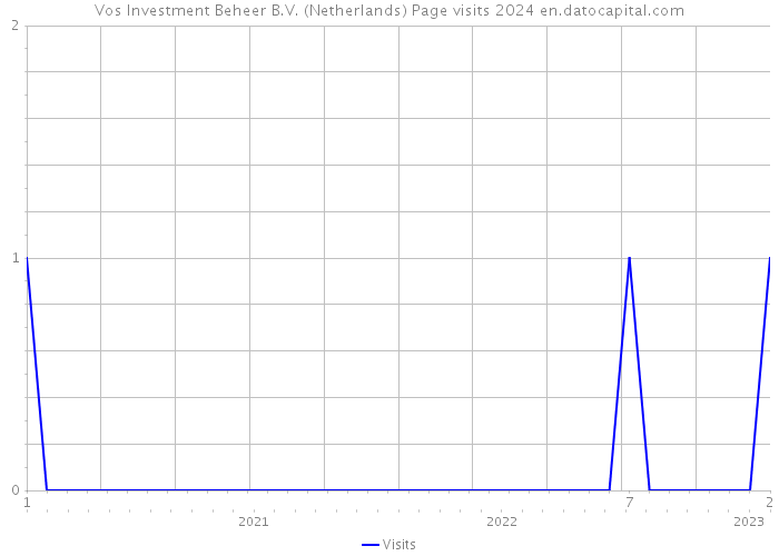 Vos Investment Beheer B.V. (Netherlands) Page visits 2024 
