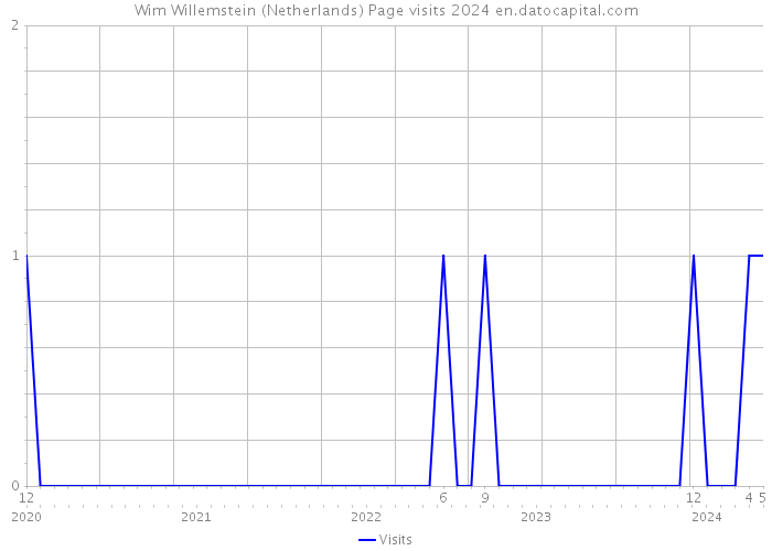 Wim Willemstein (Netherlands) Page visits 2024 