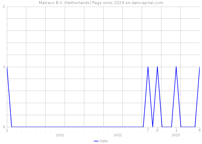Matraco B.V. (Netherlands) Page visits 2024 