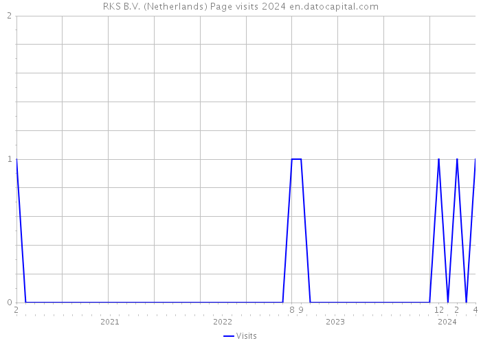 RKS B.V. (Netherlands) Page visits 2024 
