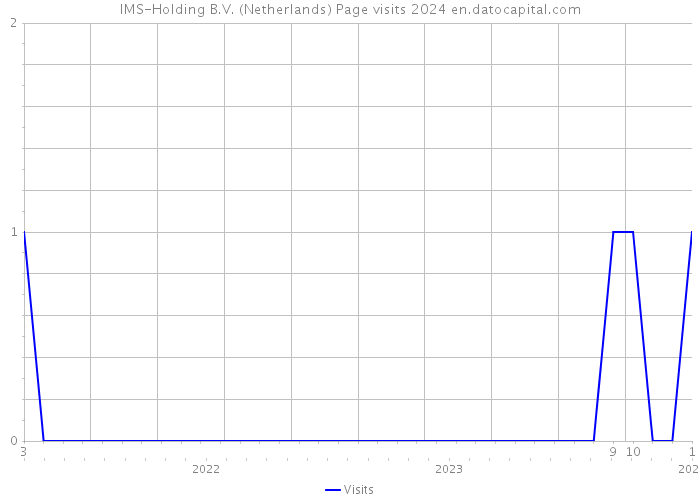 IMS-Holding B.V. (Netherlands) Page visits 2024 