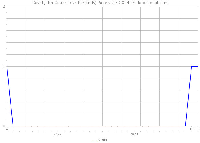 David John Cottrell (Netherlands) Page visits 2024 