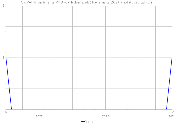 GR VAF Investments VII B.V. (Netherlands) Page visits 2024 