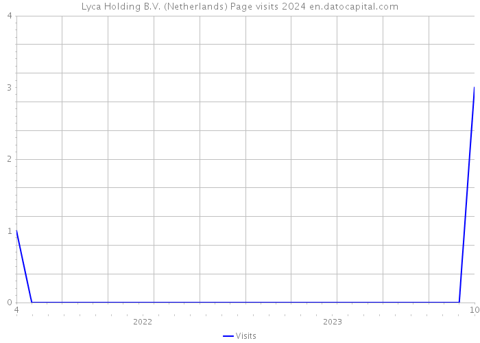 Lyca Holding B.V. (Netherlands) Page visits 2024 