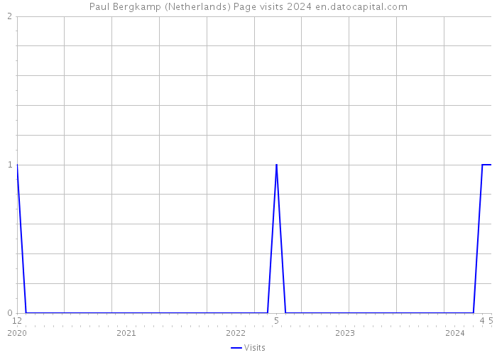 Paul Bergkamp (Netherlands) Page visits 2024 