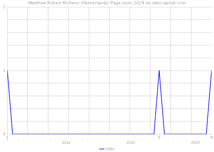 Matthew Robert Molteno (Netherlands) Page visits 2024 