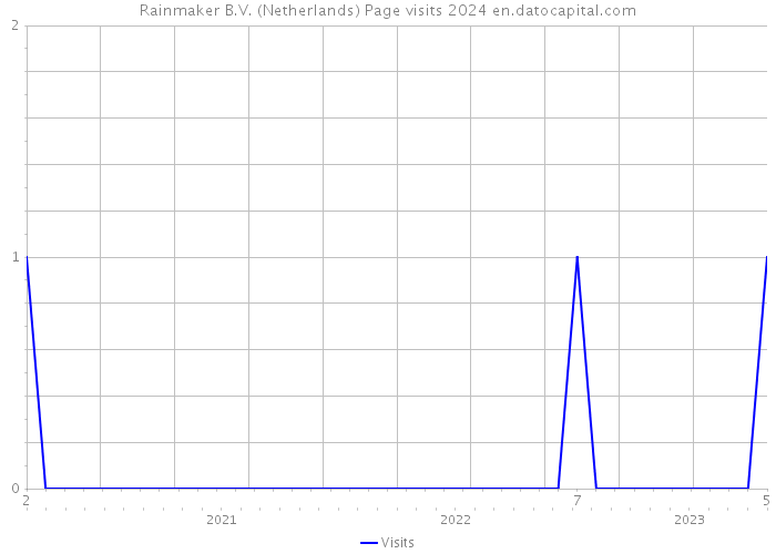 Rainmaker B.V. (Netherlands) Page visits 2024 