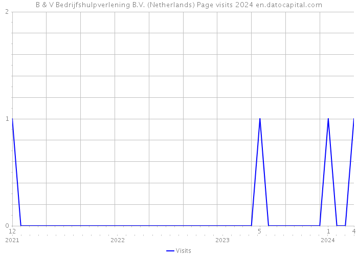 B & V Bedrijfshulpverlening B.V. (Netherlands) Page visits 2024 