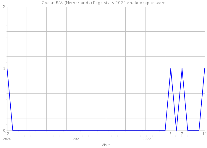 Cocon B.V. (Netherlands) Page visits 2024 