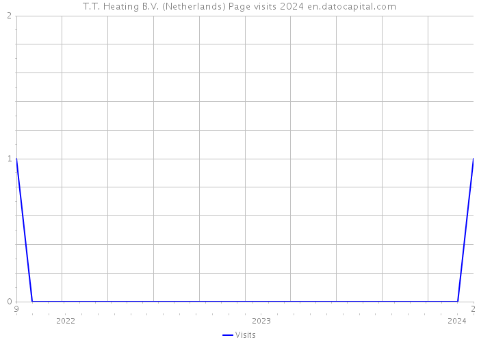 T.T. Heating B.V. (Netherlands) Page visits 2024 