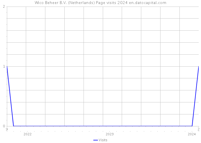 Wico Beheer B.V. (Netherlands) Page visits 2024 