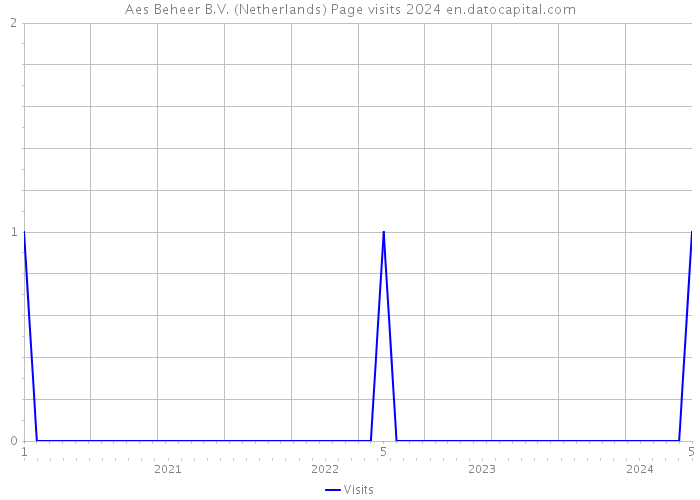 Aes Beheer B.V. (Netherlands) Page visits 2024 