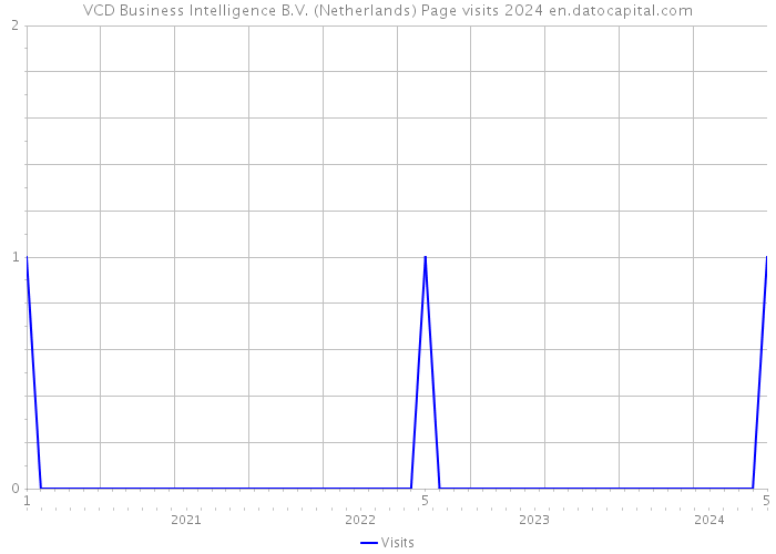 VCD Business Intelligence B.V. (Netherlands) Page visits 2024 