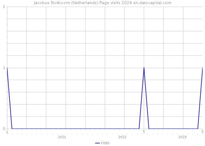 Jacobus Slotboom (Netherlands) Page visits 2024 