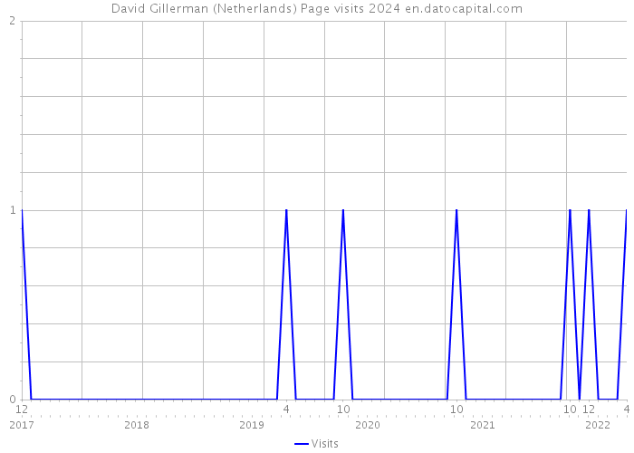 David Gillerman (Netherlands) Page visits 2024 