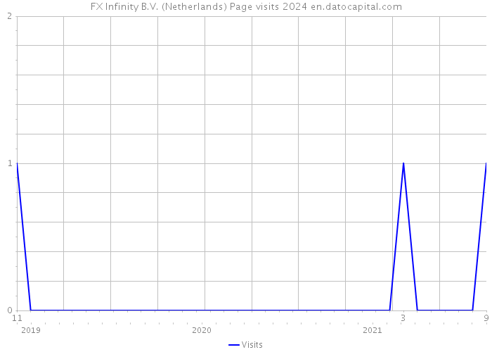 FX Infinity B.V. (Netherlands) Page visits 2024 