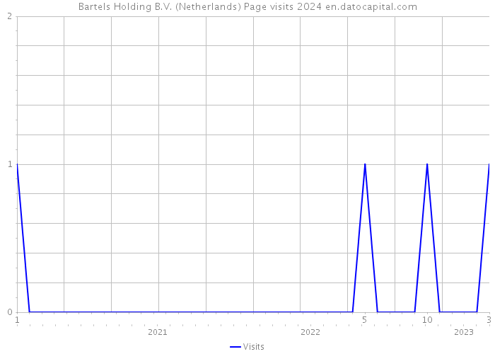 Bartels Holding B.V. (Netherlands) Page visits 2024 