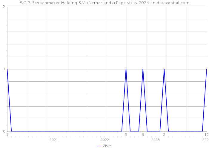 F.C.P. Schoenmaker Holding B.V. (Netherlands) Page visits 2024 