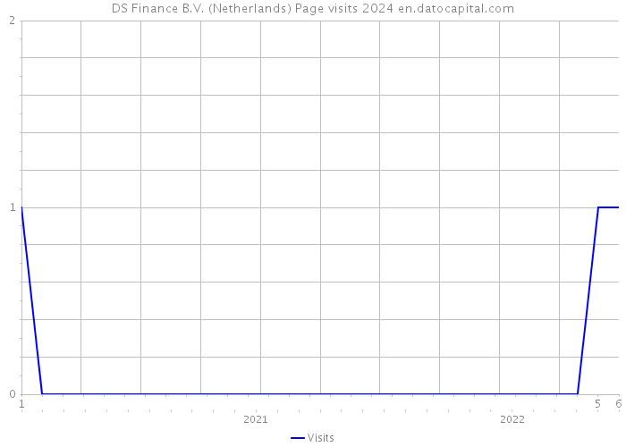 DS Finance B.V. (Netherlands) Page visits 2024 