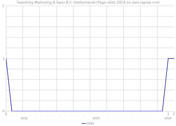 Seatsking Marketing & Sales B.V. (Netherlands) Page visits 2024 