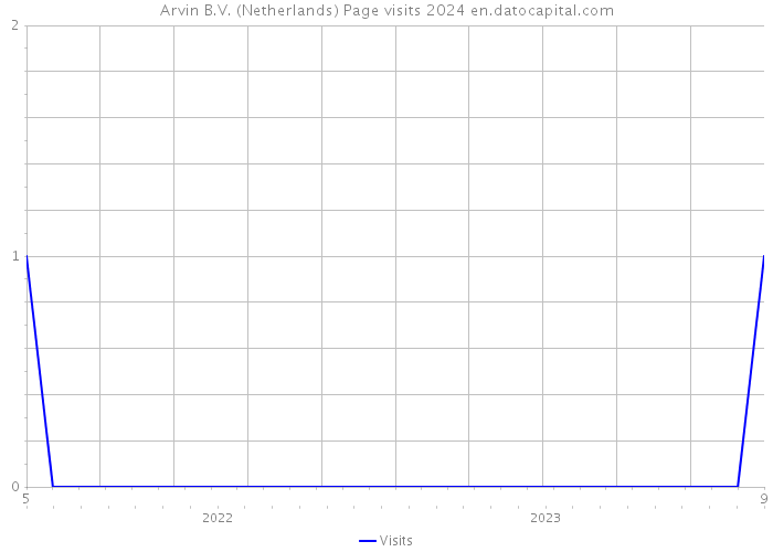 Arvin B.V. (Netherlands) Page visits 2024 