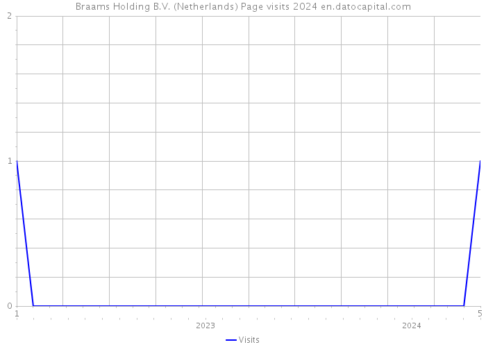 Braams Holding B.V. (Netherlands) Page visits 2024 