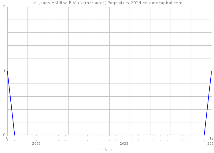 Ital Jeans Holding B.V. (Netherlands) Page visits 2024 
