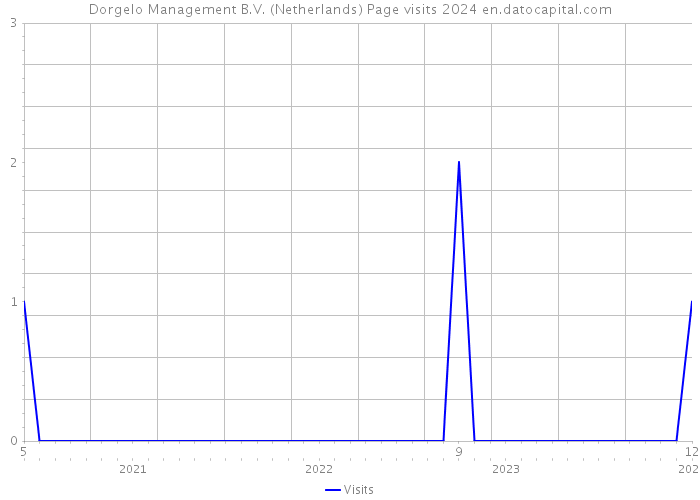 Dorgelo Management B.V. (Netherlands) Page visits 2024 