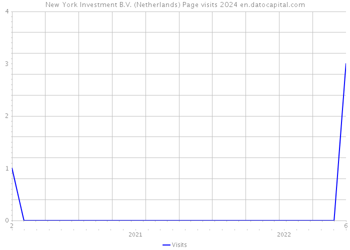 New York Investment B.V. (Netherlands) Page visits 2024 