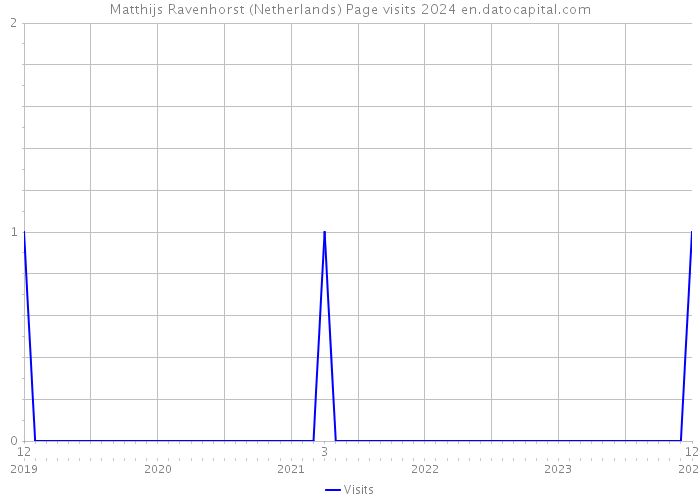 Matthijs Ravenhorst (Netherlands) Page visits 2024 