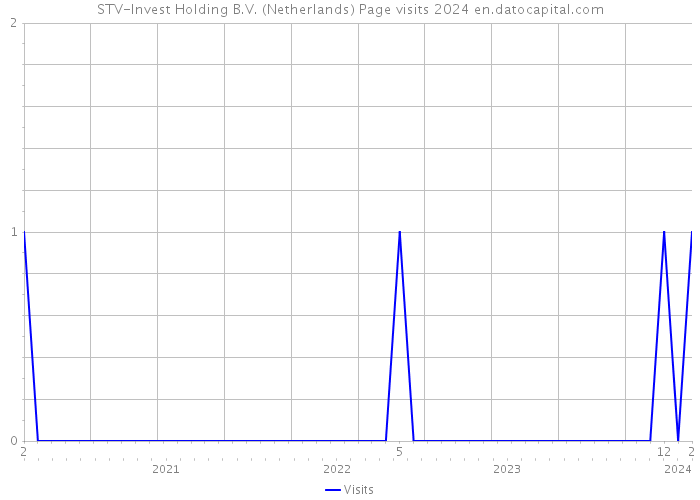 STV-Invest Holding B.V. (Netherlands) Page visits 2024 