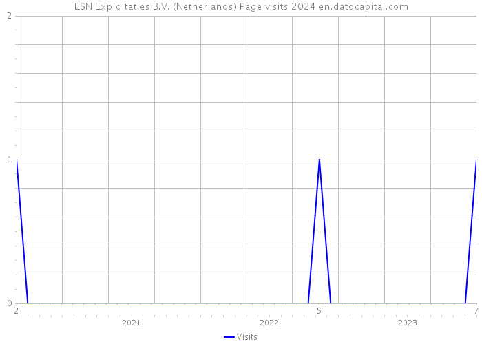 ESN Exploitaties B.V. (Netherlands) Page visits 2024 