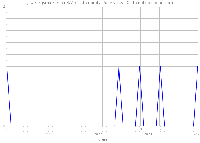 J.R. Bergsma Beheer B.V. (Netherlands) Page visits 2024 