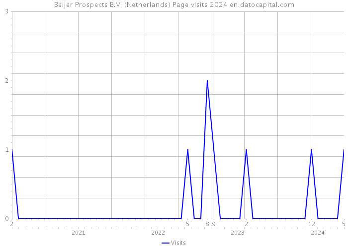 Beijer Prospects B.V. (Netherlands) Page visits 2024 