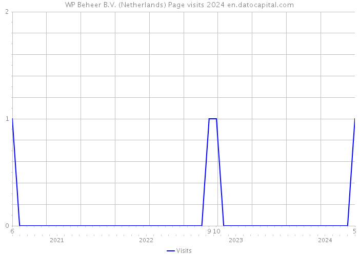 WP Beheer B.V. (Netherlands) Page visits 2024 