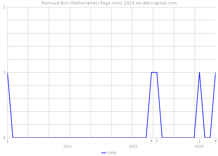 Reinoud Bon (Netherlands) Page visits 2024 